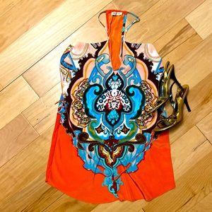 Arden B Razorback Strapless Party Blouse